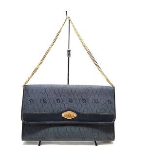 Vintage authentic Christian Dior Black Shoulder Bag